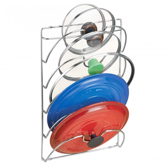 Lot De 4 Supports De Couvercle De Casserole Pour Porte D'armoire/support Mural Pour Couvercles