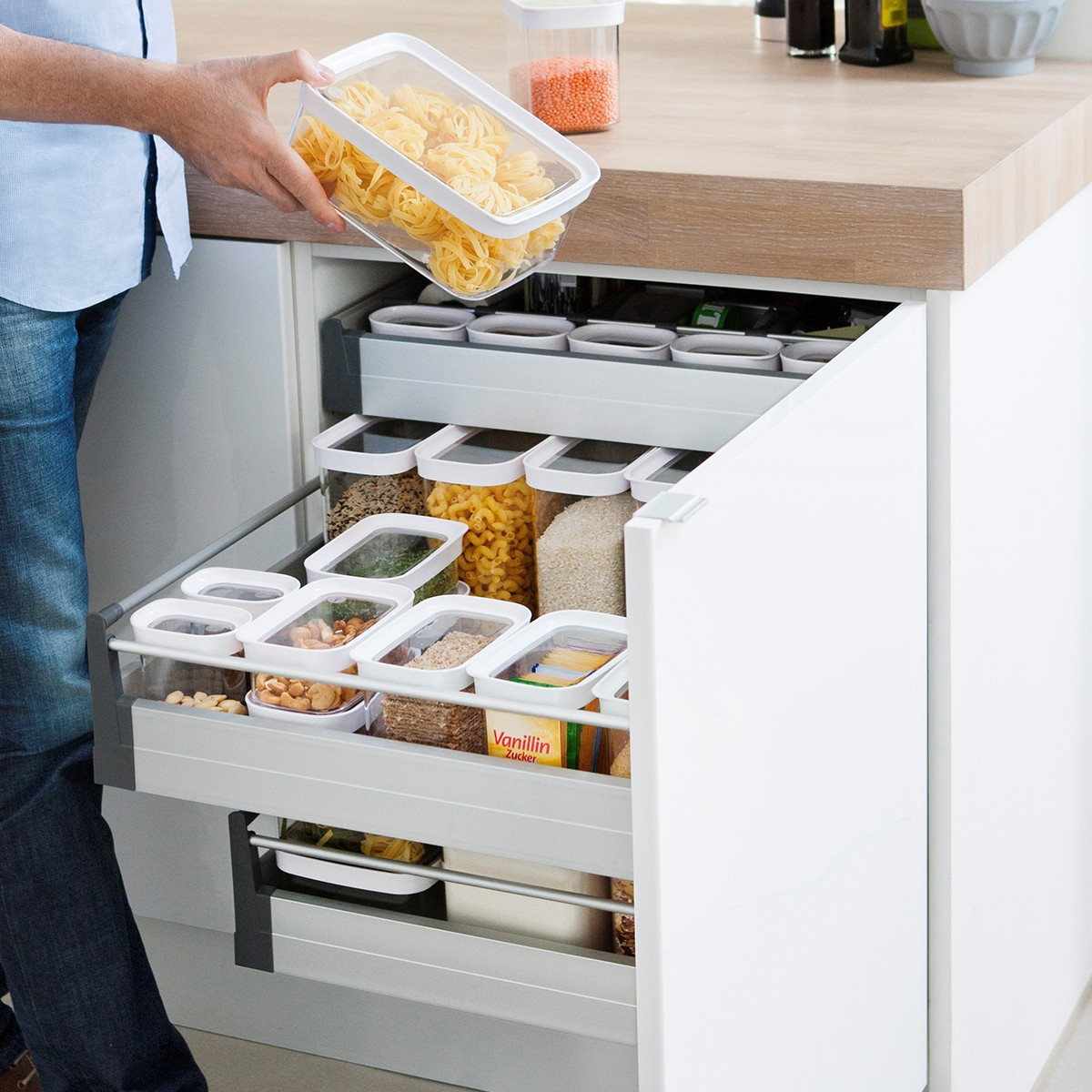 Boîte rangement alimentaire hermétique 1,6 litre Cuisine