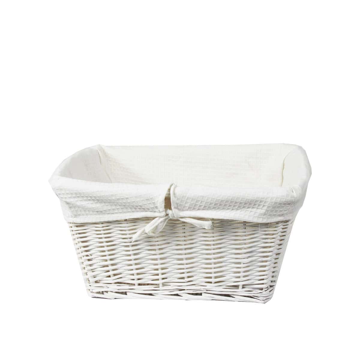 petit panier en osier panier en osier blanc et tissu rangement petit panier en osier panier en osier blanc et tissu rangement