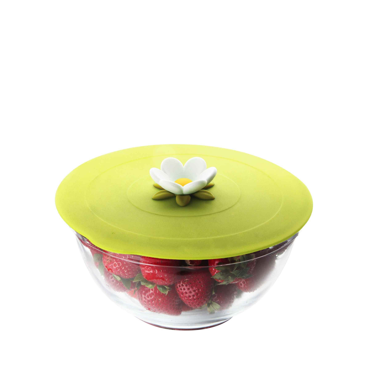 Lamphle Couvercles Extensibles En Silicone Réutilisable Pour Bol De Congélation Et Micro-ondes Bleu