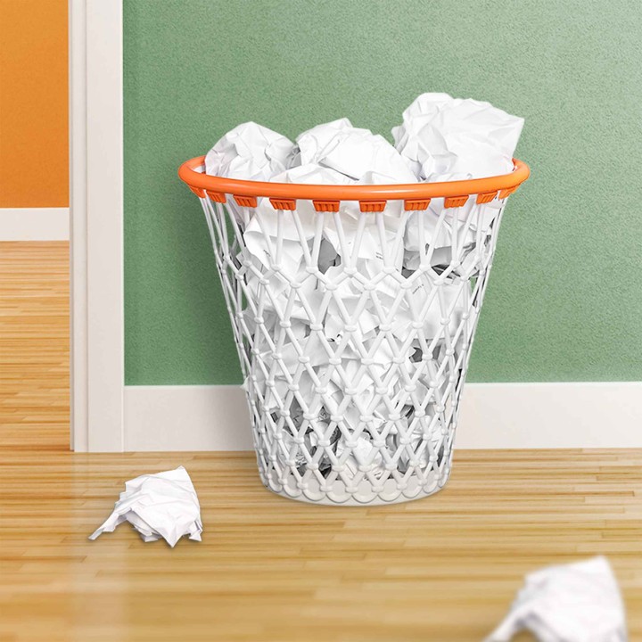 Corbeille à papier panier de basket - idée cadeau