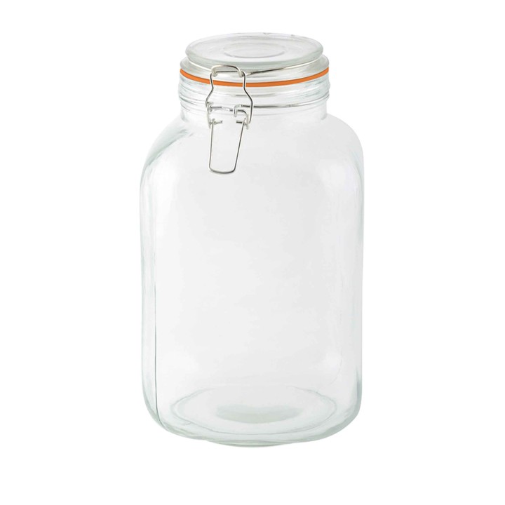 Bocal en verre hermétique - 3 litres