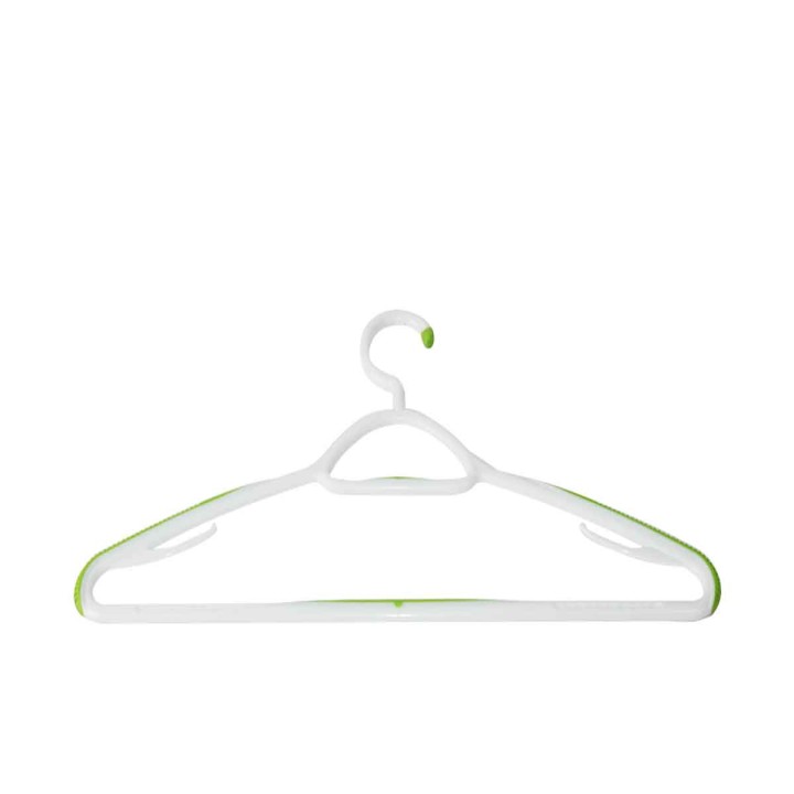 Cintres en plastique antiglisse - Lot de 2
