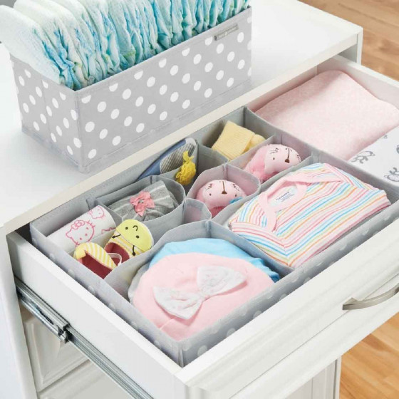 Séparateurs D'armoire Pour Vêtements De Bébé - 10 Tailles En Bois, Organiseur De Placard, De 1 à 24 Mois