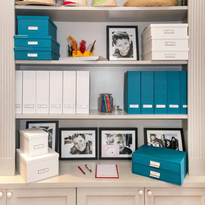 Range-dossiers carton - Rangement bureau