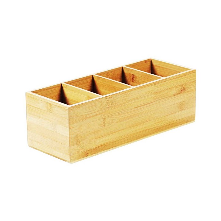 Range couverts vertical en bambou