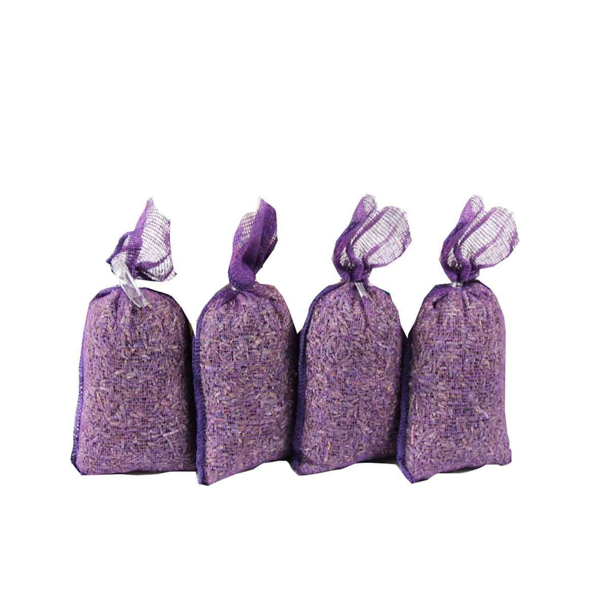4 sachets de fleurs de lavande 18 grammes