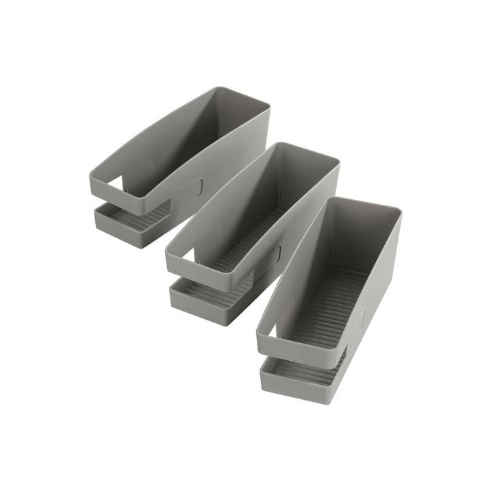 Range chaussures plates gain de place - Lot de 3