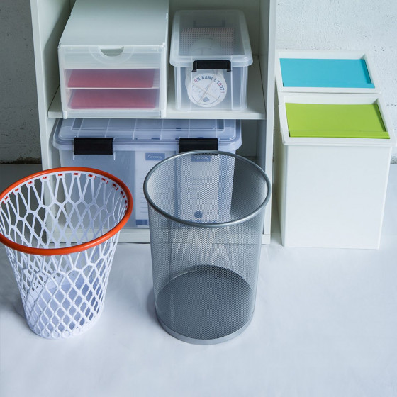 Poubelle De Bureau A 2 Compartiments 30 Litres
