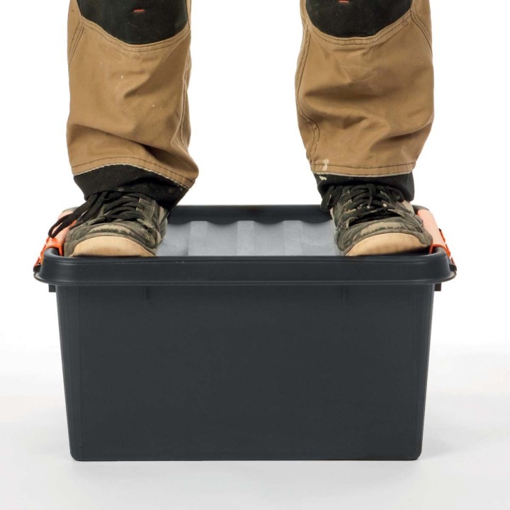 Boîte de rangement incassable - 50 litres