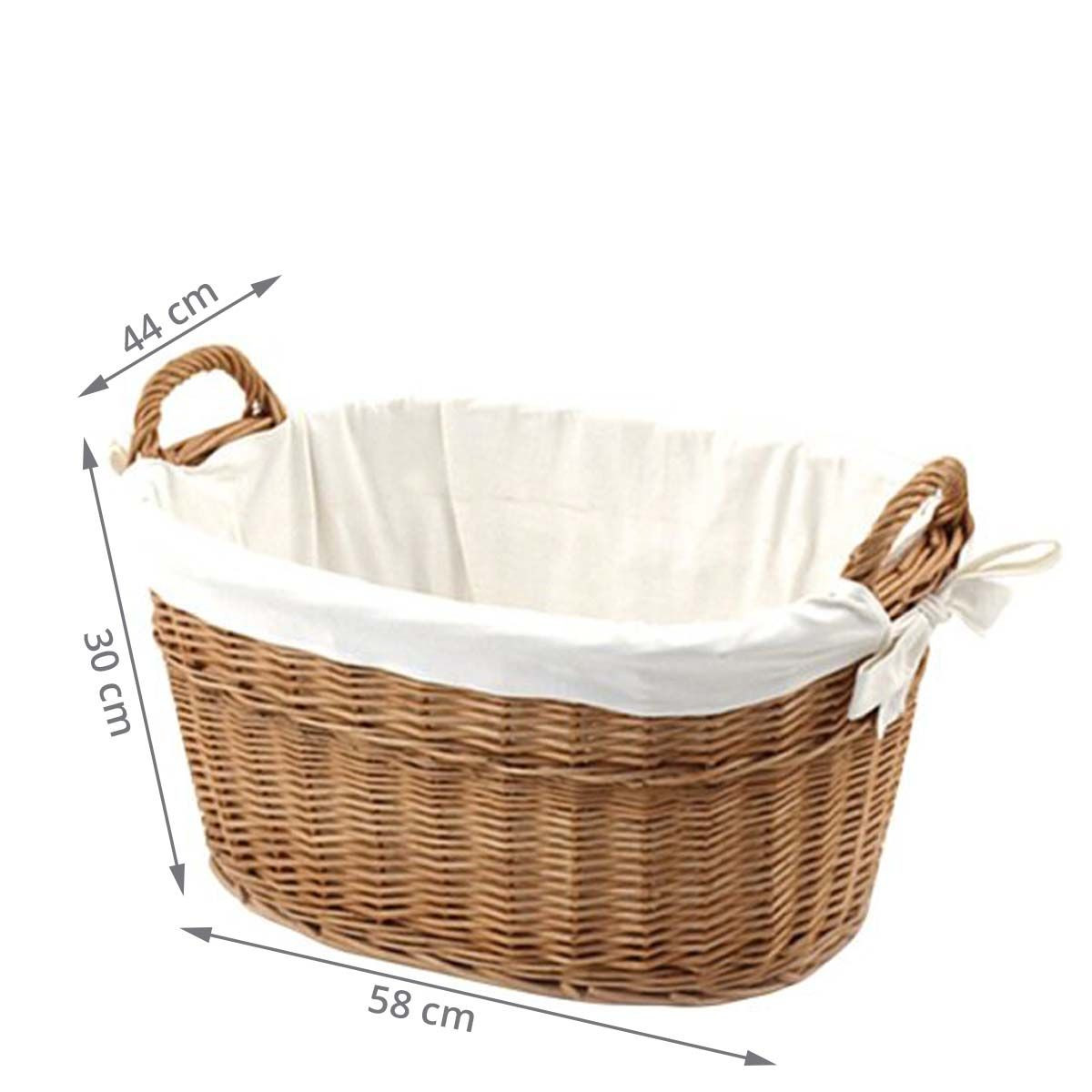 Panier Linge Osier Actionnull