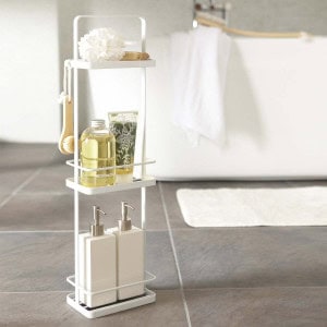 Detail of Etagère de salle de bain étroite sur pied