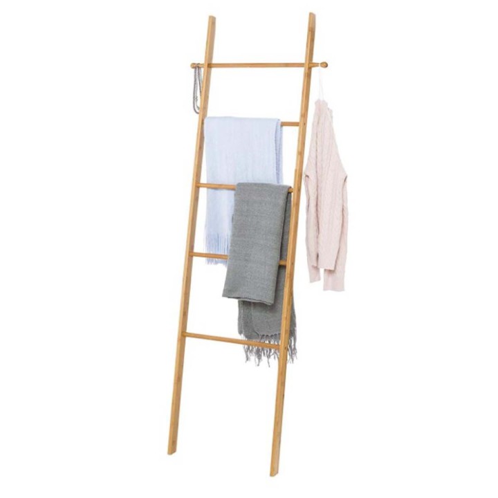 Echelle porte serviettes - Bambou - 180x55 cm