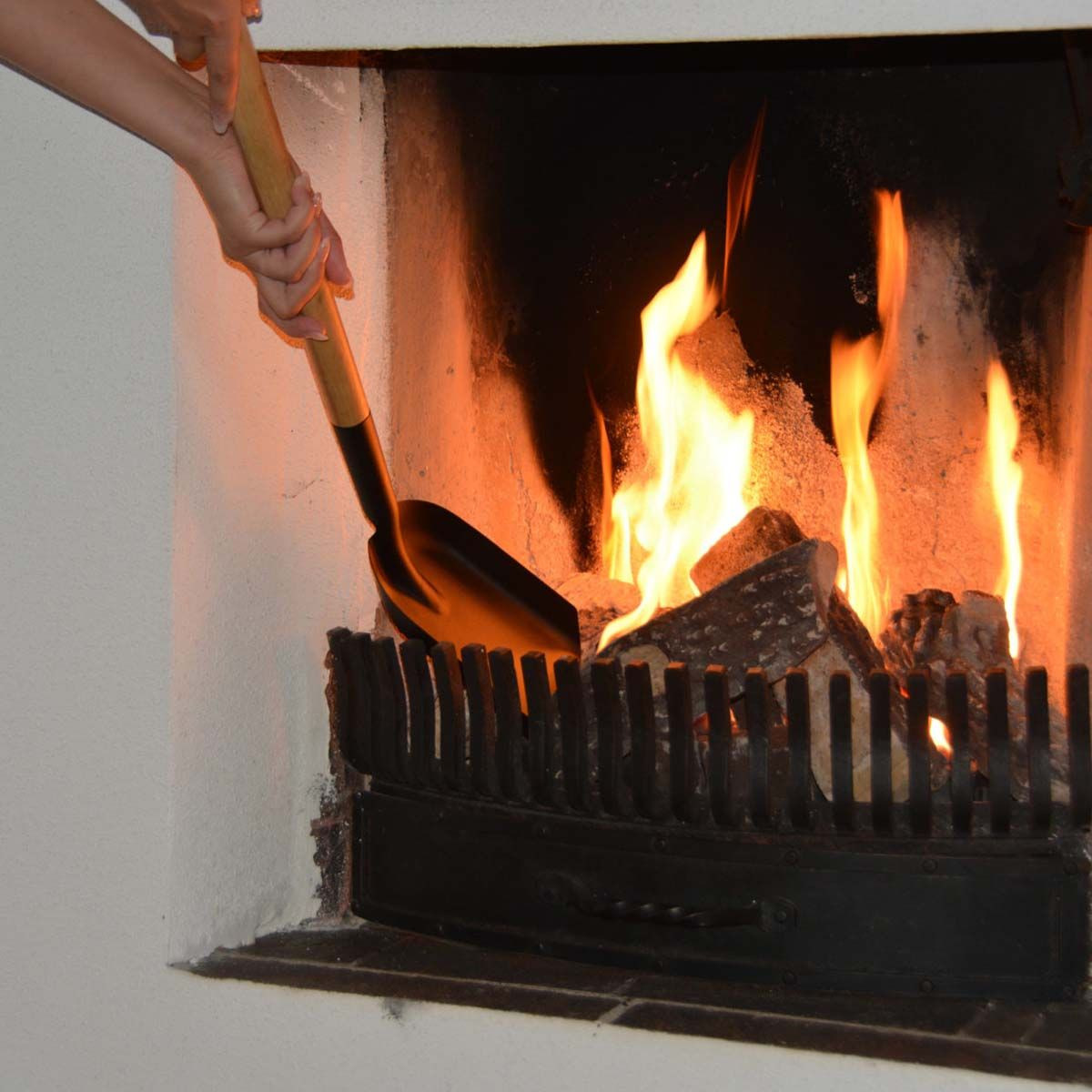 Serviteur de cheminée - Salon - Rangement au coin du feu