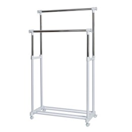 Portant double pour vêtements - 169x134x44