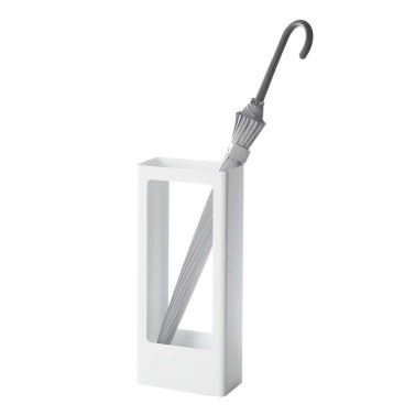 Porte parapluie design blanc