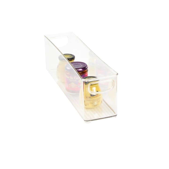 Bac haut et transparent pour placard - Rangement cuisine