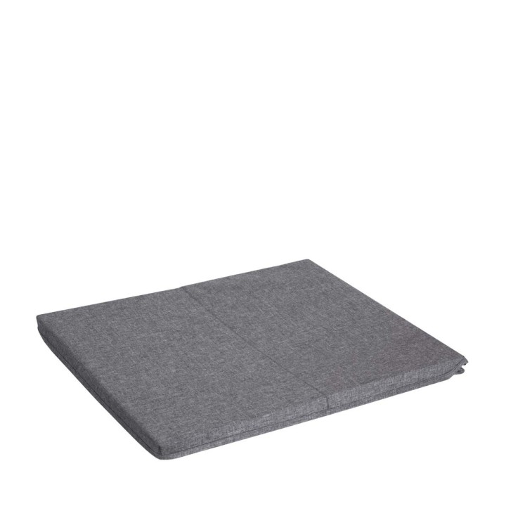 Grande boîte de rangement plate et rigide en tissu - 16x55x46