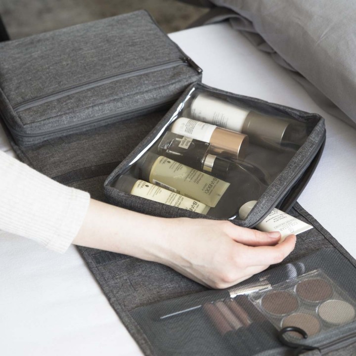 Trousse de toilette homme à suspendre - Complète