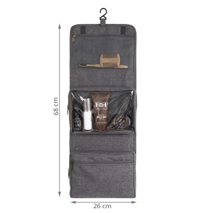 Trousse de toilette homme à suspendre - Complète