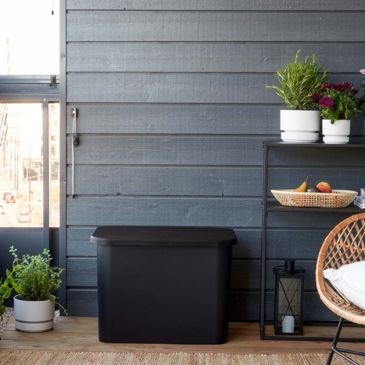 Coffre de rangement extérieur - Banc - 76 litres