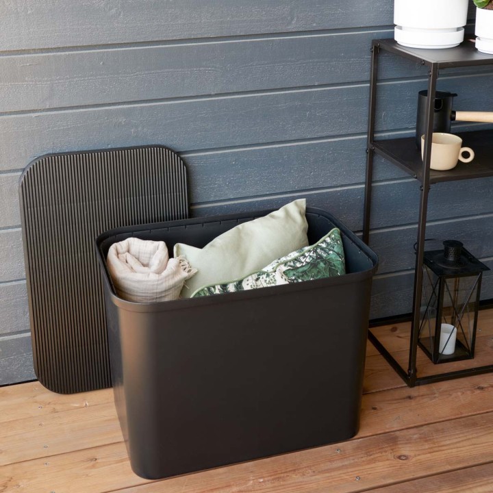 Coffre de rangement extérieur - Banc - 76 litres