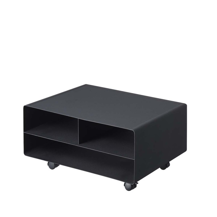 Caisson à roulettes pour imprimante - Noir