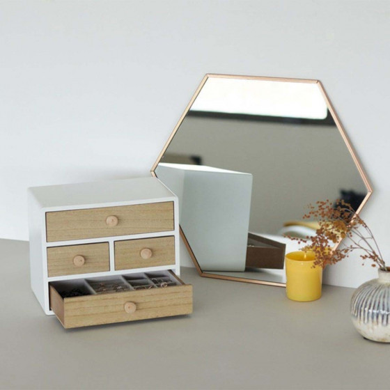 Detail of Coffret à bijoux en bois
