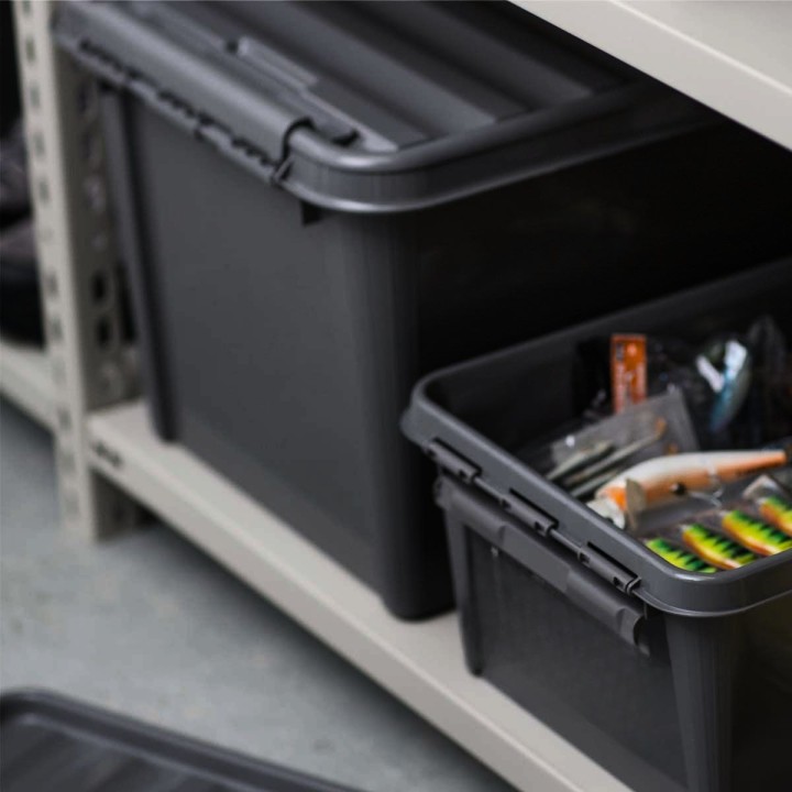 Boîte de rangement en plastique recyclé - 32 litres