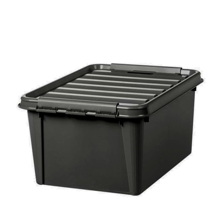Boîte de rangement en plastique recyclé - 32 litres