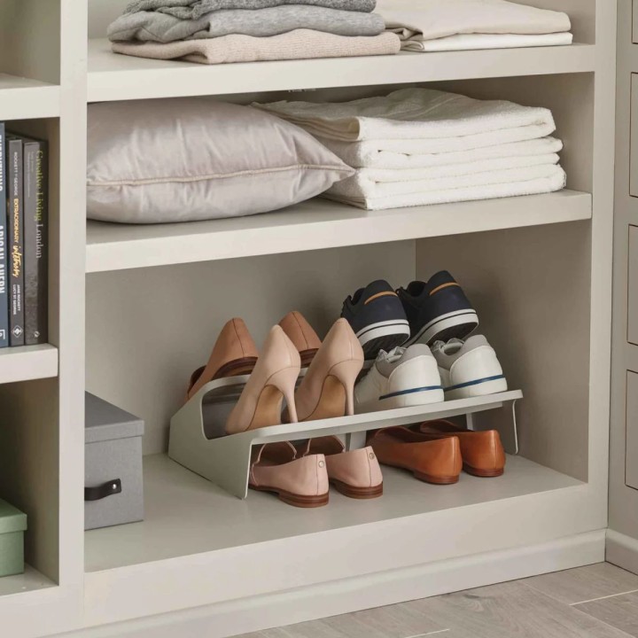 Rangement à chaussures gain de place - 6 paires