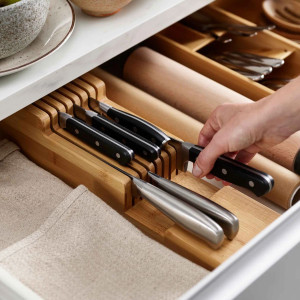 Detail of Range-couteaux de cuisine pour tiroir