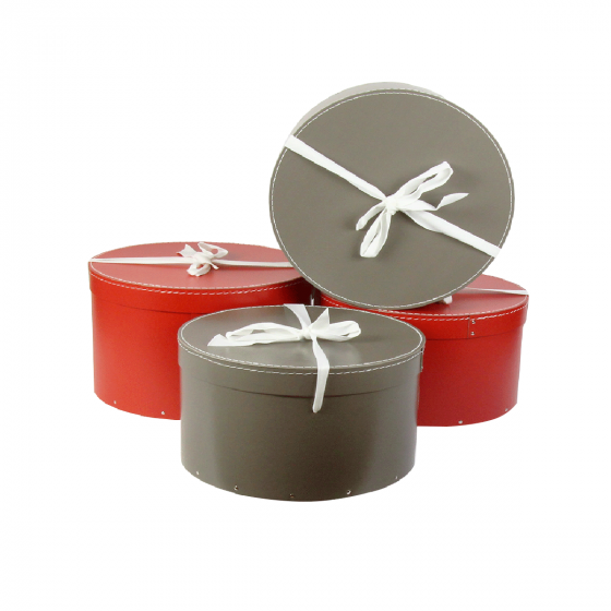 Bien Grande Boite A Chapeau #6: Voir Taille Réelle; Grande Boîte à Chapeaux Gris Taupe Avec Ruban Blanc (L) Bien Grande Boite A Chapeau #6: Voir Taille Réelle; Grande Boîte à Chapeaux Gris Taupe Avec Ruban Blanc (L)