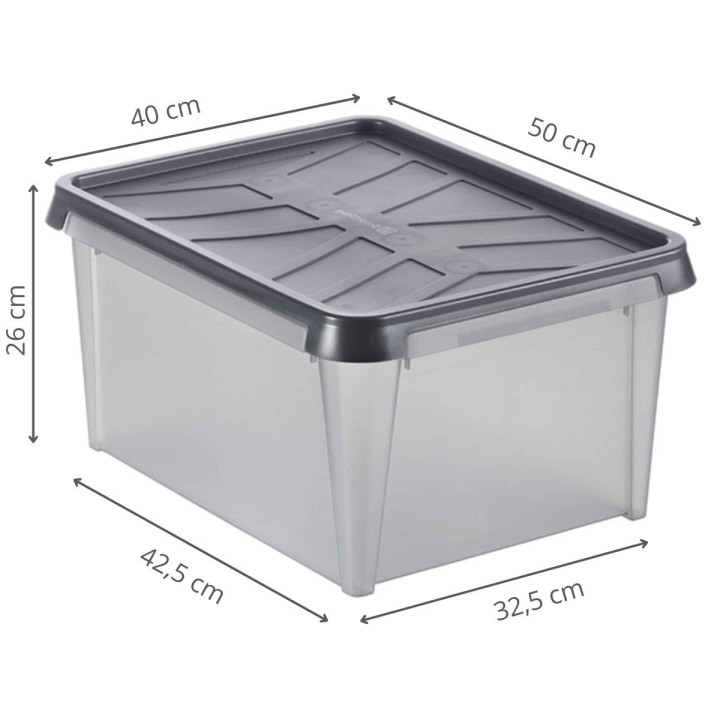 Boîte de rangement étanche - 33 litres - Garantie 10 ans