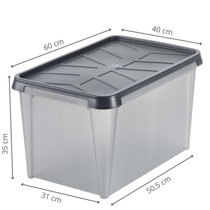 Boîte de stockage étanche - 50 litres