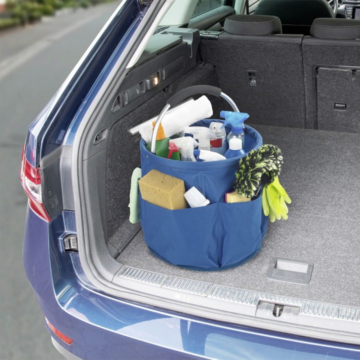Grand panier en tissu pour produits d'entretien - 34 litres