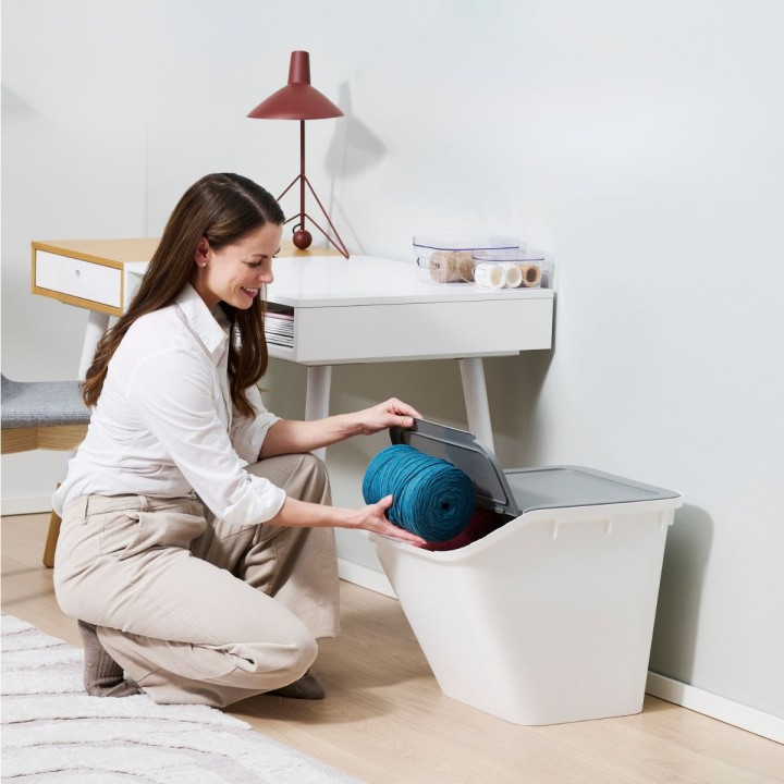 Bac de tri superposable - 51 L
