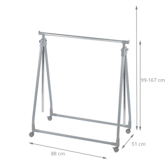 Portant A Vetement Pliable