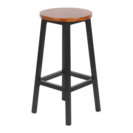 Detail of Tabouret de bar sans dossier en bois