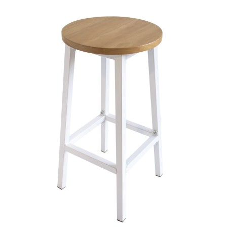Detail of Tabouret de bar sans dossier en bois