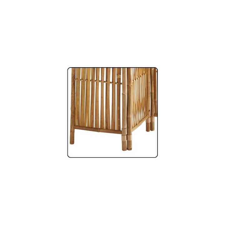 Paravent d'intérieur en bambou naturel