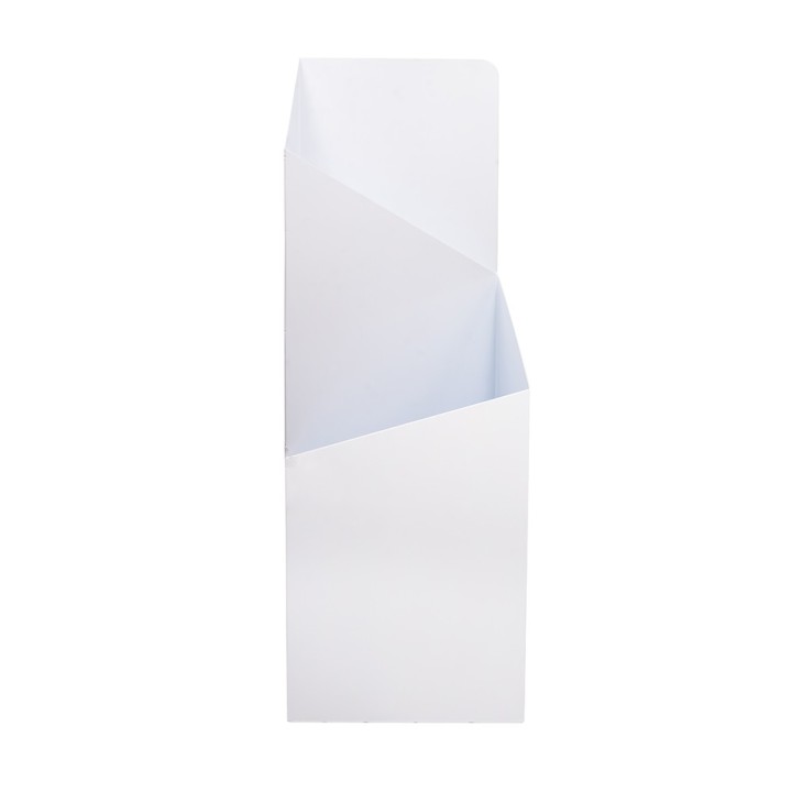 Porte parapluie en métal blanc