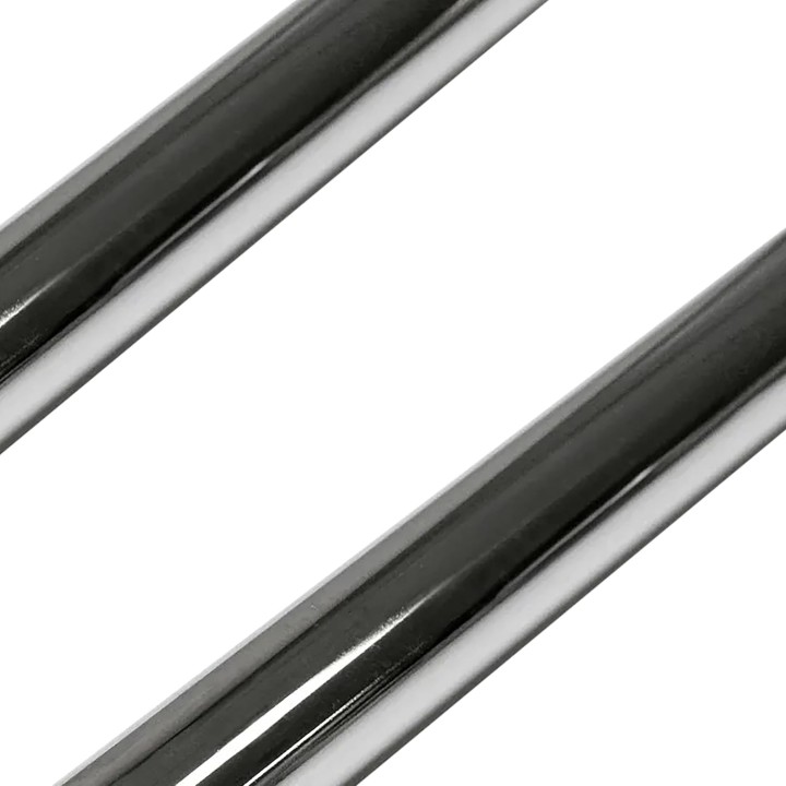 Portant vêtements à roulettes en métal gris argenté