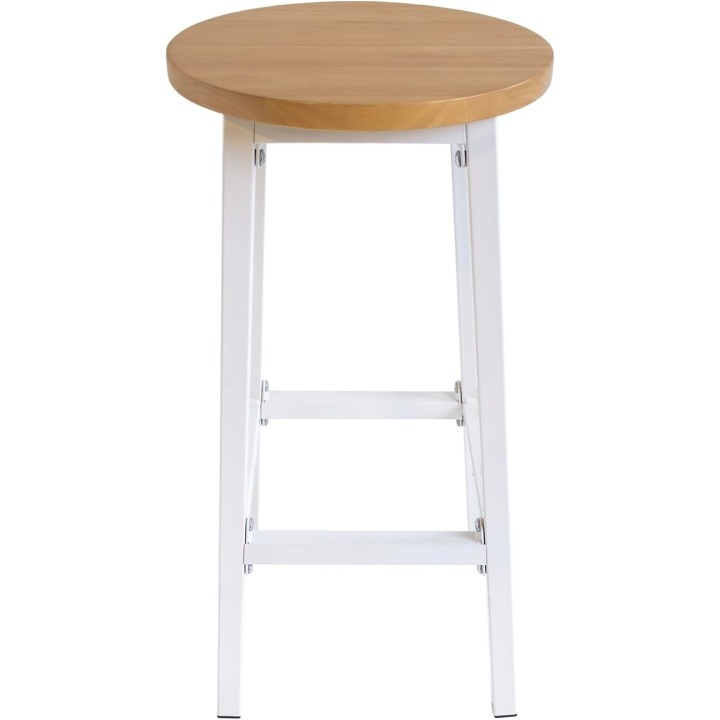 Tabouret de bar sans dossier en bois