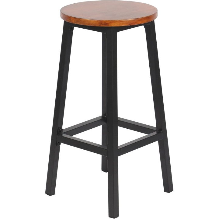 Tabouret de bar sans dossier en bois