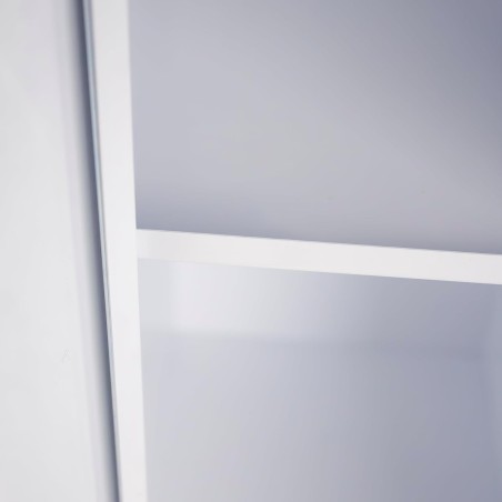 Detail of Armoire à pharmacie en métal blanc 60 x 30 x 20 cm