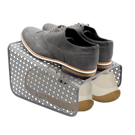 Detail of Lot de 6 range-chaussures en métal noir