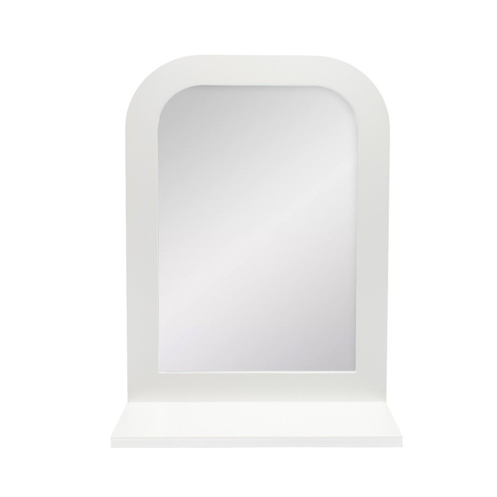 Miroir en bois blanc