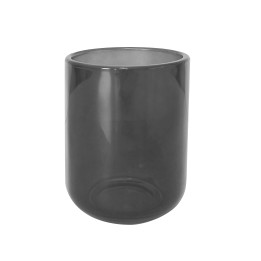 Gobelet à dent en verre gris