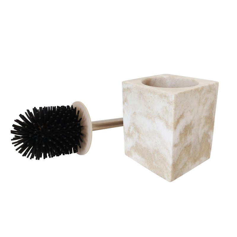 Detail of Brosse WC en polyrésine aspect marbre